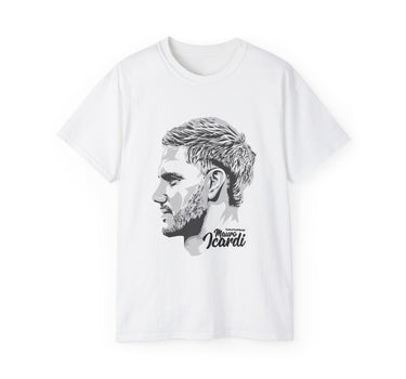 MAURO ICARDI SIYAH BEYAZ - UNISEX T-SHIRT