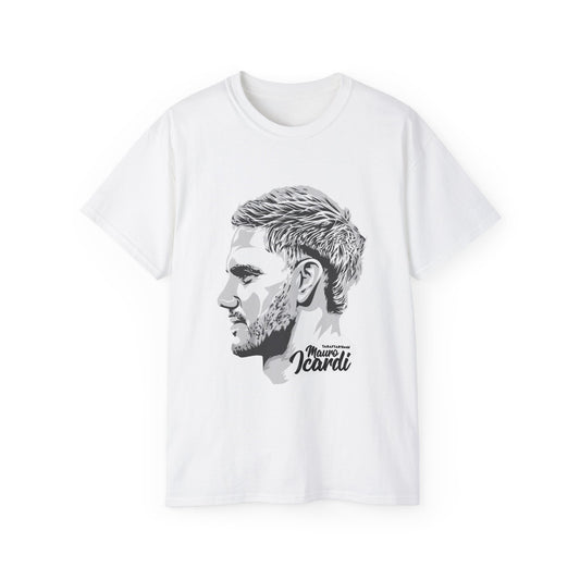 MAURO ICARDI SIYAH BEYAZ - UNISEX T-SHIRT